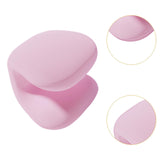 Maxbell Napping Pillow Multipurpose Ergonomic Soft Headrest for Travel Airplane pink