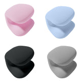 Maxbell Napping Pillow Multipurpose Ergonomic Soft Headrest for Travel Airplane pink