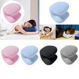 Maxbell Napping Pillow Multipurpose Ergonomic Soft Headrest for Travel Airplane pink