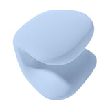 Maxbell Napping Pillow Multipurpose Ergonomic Soft Headrest for Travel Airplane blue