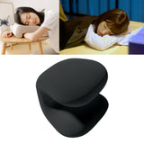 Maxbell Napping Pillow Multipurpose Ergonomic Soft Headrest for Travel Airplane black