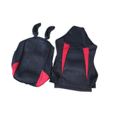 Maxbell Computer Office Chair Slipcovers Breathable Swivel Chair Gaming Chair Covers Black Red