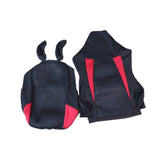 Maxbell Computer Office Chair Slipcovers Breathable Swivel Chair Gaming Chair Covers Black Red