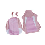 Maxbell Computer Office Chair Slipcovers Breathable Swivel Chair Gaming Chair Covers Pink White