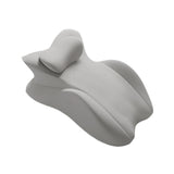 Maxbell Bed Wedge Pillow Sleeping Lie Cushion for Back Sleeping Lounging Office grey