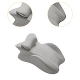 Maxbell Bed Wedge Pillow Sleeping Lie Cushion for Back Sleeping Lounging Office grey