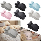 Maxbell Bed Wedge Pillow Sleeping Lie Cushion for Back Sleeping Lounging Office grey