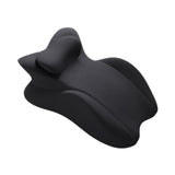 Maxbell Bed Wedge Pillow Sleeping Lie Cushion for Back Sleeping Lounging Office black