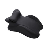 Maxbell Bed Wedge Pillow Sleeping Lie Cushion for Back Sleeping Lounging Office black
