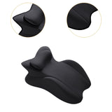 Maxbell Bed Wedge Pillow Sleeping Lie Cushion for Back Sleeping Lounging Office black