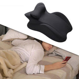 Maxbell Bed Wedge Pillow Sleeping Lie Cushion for Back Sleeping Lounging Office black