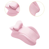 Maxbell Bed Wedge Pillow Sleeping Lie Cushion for Back Sleeping Lounging Office pink