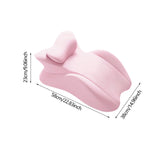 Maxbell Bed Wedge Pillow Sleeping Lie Cushion for Back Sleeping Lounging Office pink