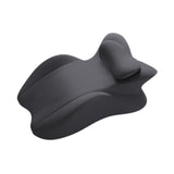 Maxbell Bed Wedge Pillow Sleeping Lie Cushion for Back Sleeping Lounging Office dark grey
