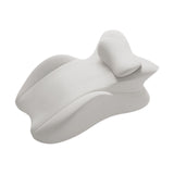 Maxbell Bed Wedge Pillow Sleeping Lie Cushion for Back Sleeping Lounging Office light grey