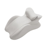 Maxbell Bed Wedge Pillow Sleeping Lie Cushion for Back Sleeping Lounging Office light grey