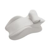 Maxbell Bed Wedge Pillow Sleeping Lie Cushion for Back Sleeping Lounging Office light grey
