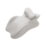 Maxbell Bed Wedge Pillow Sleeping Lie Cushion for Back Sleeping Lounging Office light grey
