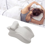 Maxbell Bed Wedge Pillow Sleeping Lie Cushion for Back Sleeping Lounging Office light grey
