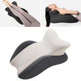 Maxbell Bed Wedge Pillow Triangle Pillow Wedge for Men Women Back Sleeping Dorm grey