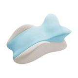 Maxbell Bed Wedge Pillow Triangle Pillow Wedge for Men Women Back Sleeping Dorm blue