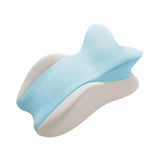 Maxbell Bed Wedge Pillow Triangle Pillow Wedge for Men Women Back Sleeping Dorm blue