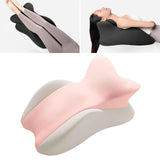 Maxbell Bed Wedge Pillow Triangle Pillow Wedge for Men Women Back Sleeping Dorm pink