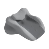 Maxbell Memory Foam Cushion Stylish Multifunctional Feet Pillow for Office Beds Home Light Gray