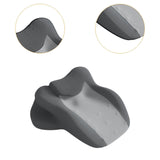 Maxbell Memory Foam Cushion Stylish Multifunctional Feet Pillow for Office Beds Home Dark Gray