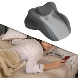Maxbell Memory Foam Cushion Stylish Multifunctional Feet Pillow for Office Beds Home Dark Gray