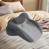 Maxbell Memory Foam Cushion Stylish Multifunctional Feet Pillow for Office Beds Home Dark Gray