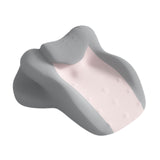 Maxbell Memory Foam Cushion Stylish Multifunctional Feet Pillow for Office Beds Home Pink