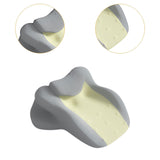 Maxbell Memory Foam Cushion Stylish Multifunctional Feet Pillow for Office Beds Home Yellow