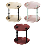 Maxbell Counter Shelf Elegant Coffee Station Organizer for Bathroom Entryway Dresser Beige
