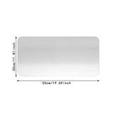 Maxbell Floor Air Conditioner Vent Deflector Anti Wind Baffle Prevent Direct Blowing 50cmx30cm