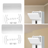 Maxbell Floor Air Conditioner Vent Deflector Anti Wind Baffle Prevent Direct Blowing 50cmx30cm
