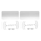 Maxbell Floor Air Conditioner Vent Deflector Anti Wind Baffle Prevent Direct Blowing 50cmx30cm