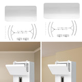 Maxbell Floor Air Conditioner Vent Deflector Anti Wind Baffle Prevent Direct Blowing 50cmx30cm