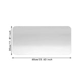 Maxbell Floor Air Conditioner Vent Deflector Anti Wind Baffle Prevent Direct Blowing 60cmx30cm