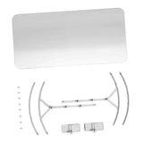 Maxbell Floor Air Conditioner Vent Deflector Anti Wind Baffle Prevent Direct Blowing 60cmx30cm