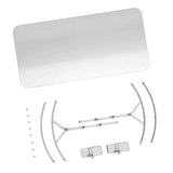 Maxbell Floor Air Conditioner Vent Deflector Anti Wind Baffle Prevent Direct Blowing 60cmx30cm