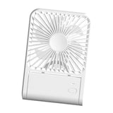 Maxbell Desk Fan Compact 3 Speeds Adjustable Personal Fan for Bedroom Office Desktop White