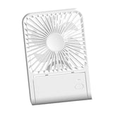 Maxbell Desk Fan Compact 3 Speeds Adjustable Personal Fan for Bedroom Office Desktop White
