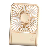 Maxbell Desk Fan Compact 3 Speeds Adjustable Personal Fan for Bedroom Office Desktop Yellow