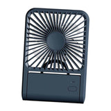 Maxbell Desk Fan Compact 3 Speeds Adjustable Personal Fan for Bedroom Office Desktop Blue