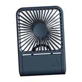 Maxbell Desk Fan Compact 3 Speeds Adjustable Personal Fan for Bedroom Office Desktop Blue