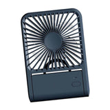 Maxbell Desk Fan Compact 3 Speeds Adjustable Personal Fan for Bedroom Office Desktop Blue