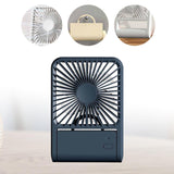 Maxbell Desk Fan Compact 3 Speeds Adjustable Personal Fan for Bedroom Office Desktop Blue
