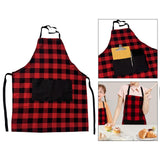 Maxbell Chef Apron with Large Pocket Kitchen Apron for Baking Cafes Bar Cleaning 71x81 cm