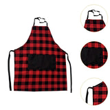 Maxbell Chef Apron with Large Pocket Kitchen Apron for Baking Cafes Bar Cleaning 71x81 cm